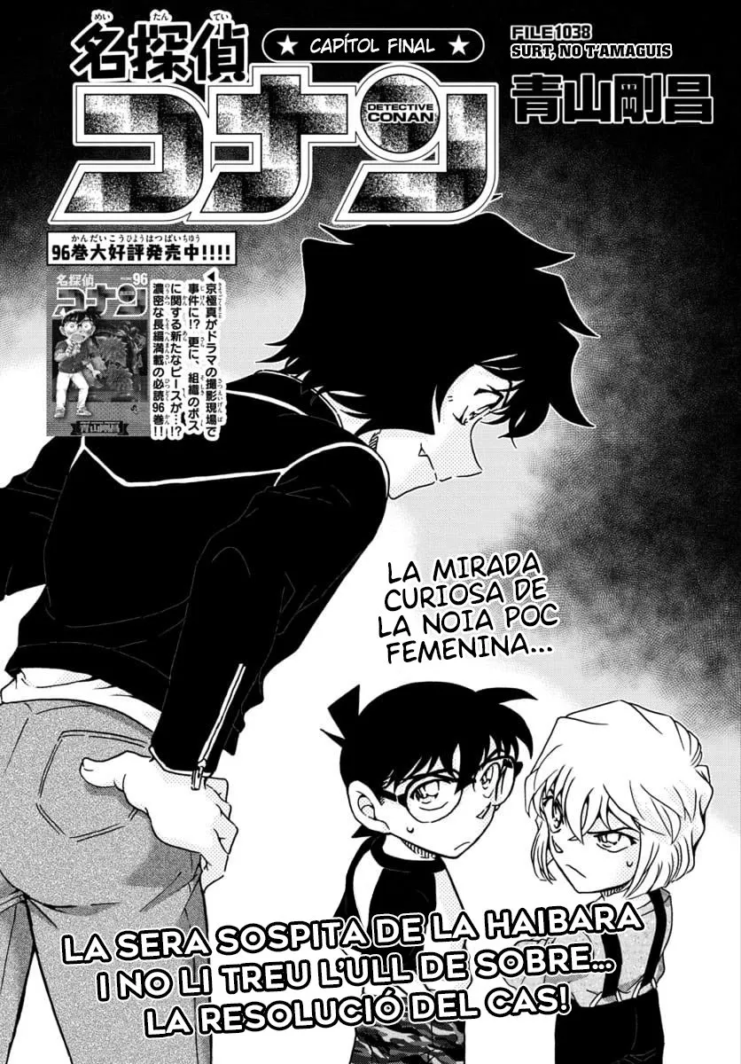 Detective Conan (Català) Capítulo 1038 en Línea - página 1