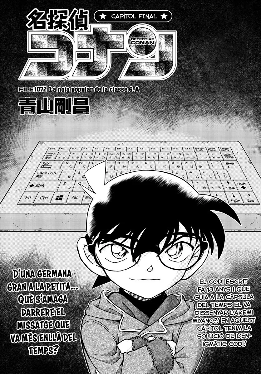 Detective Conan (Català) Capítulo 1072 en Línea - página 1