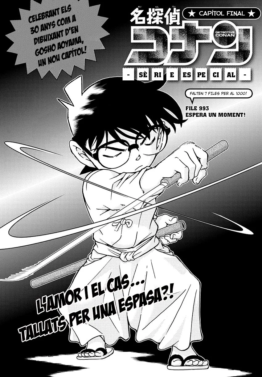 Detective Conan (Català) Capítulo 993 en Línea - página 1