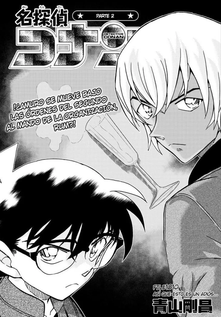 Detective Conan Capítulo 1010 en Línea - página 1