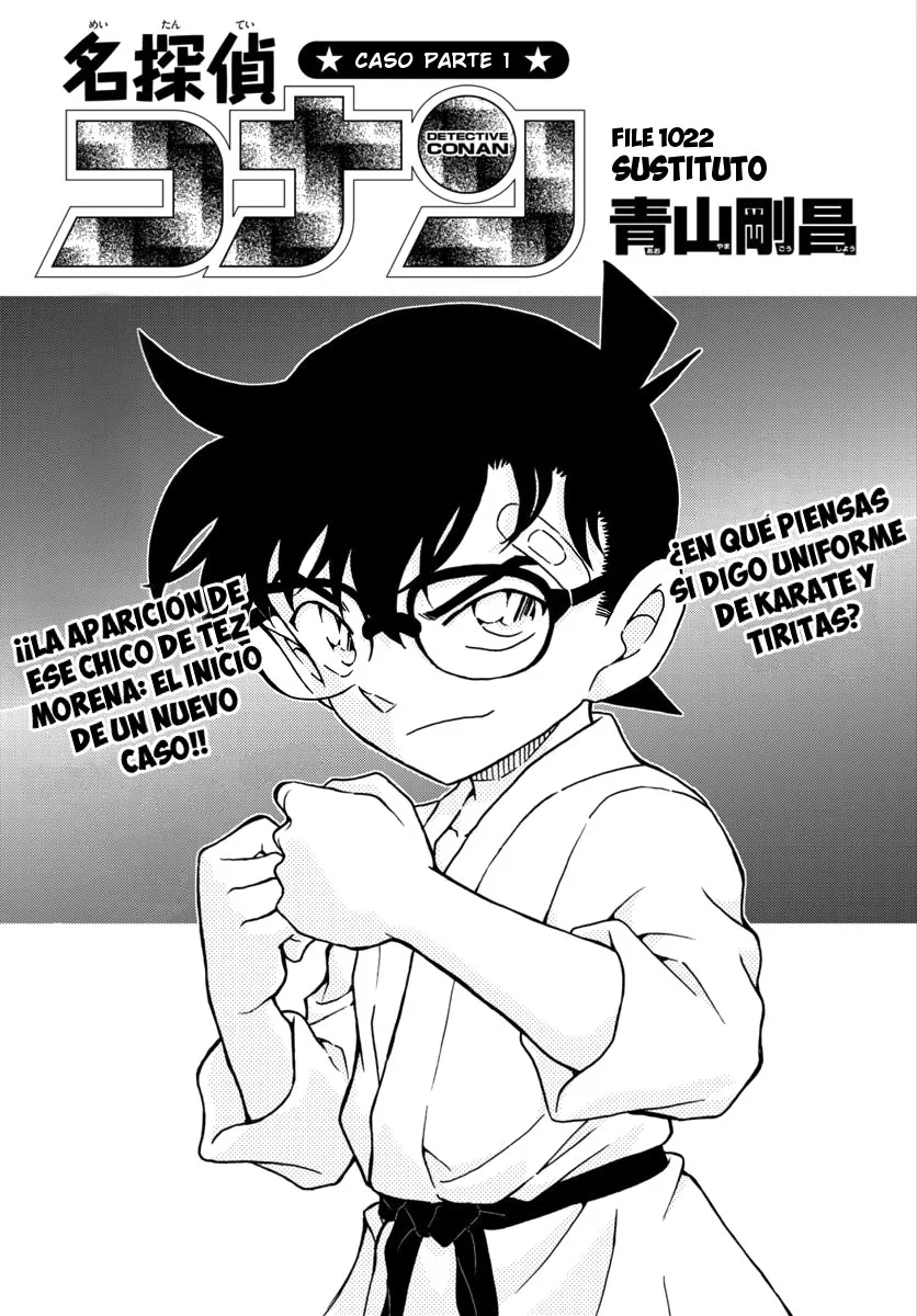 Detective Conan Capítulo 1022 en Línea - página 1