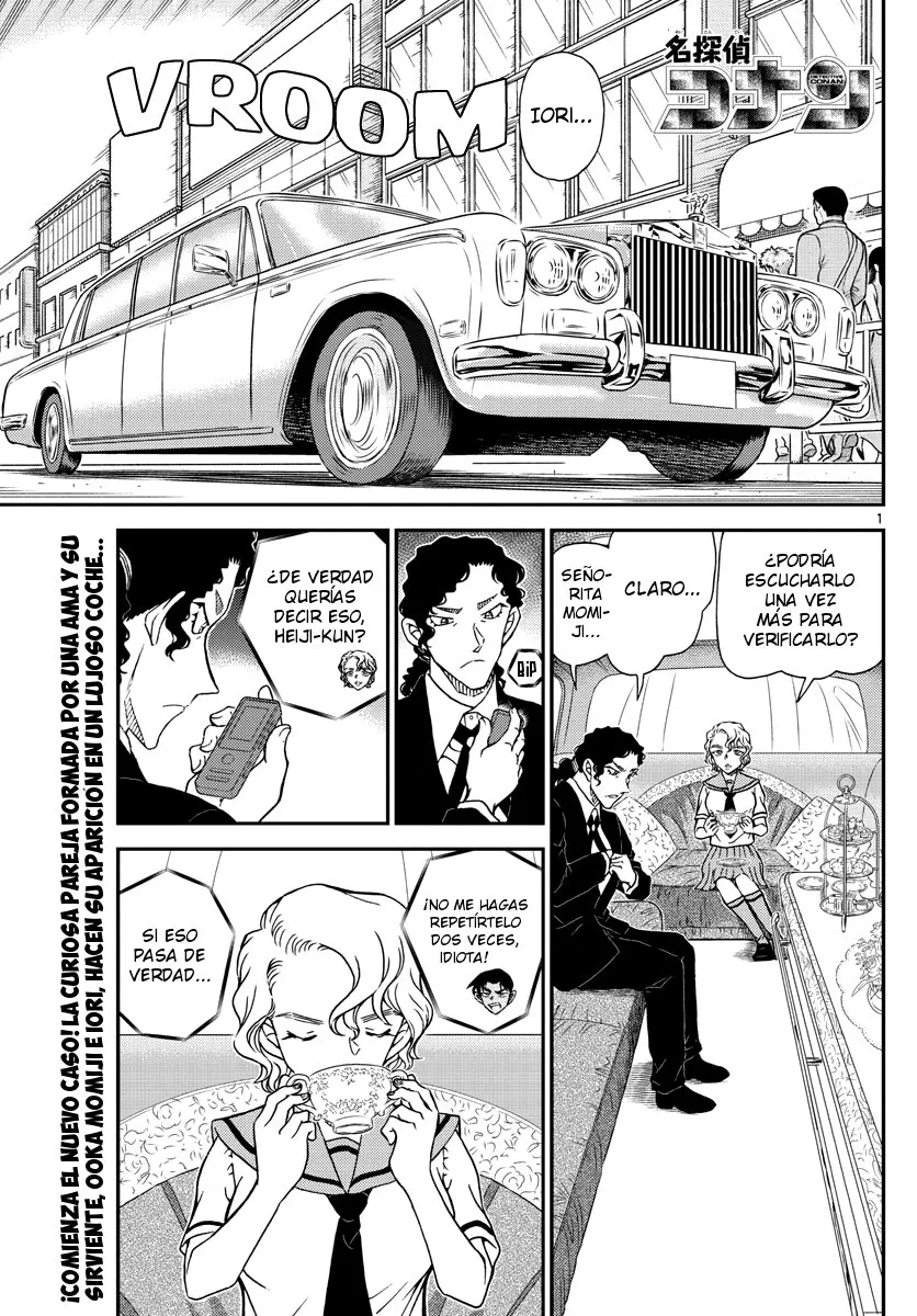 Detective Conan Capítulo 1039 en Línea - página 1