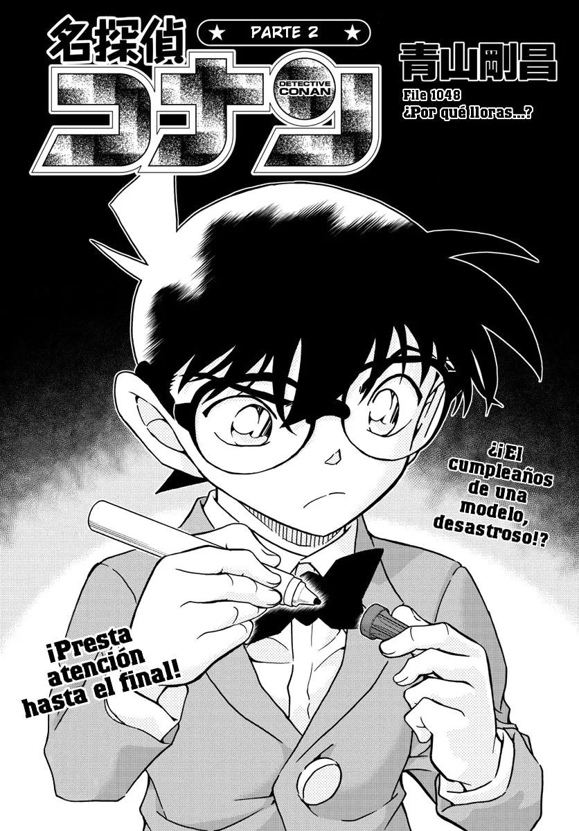 Detective Conan Capítulo 1048 en Línea - página 1