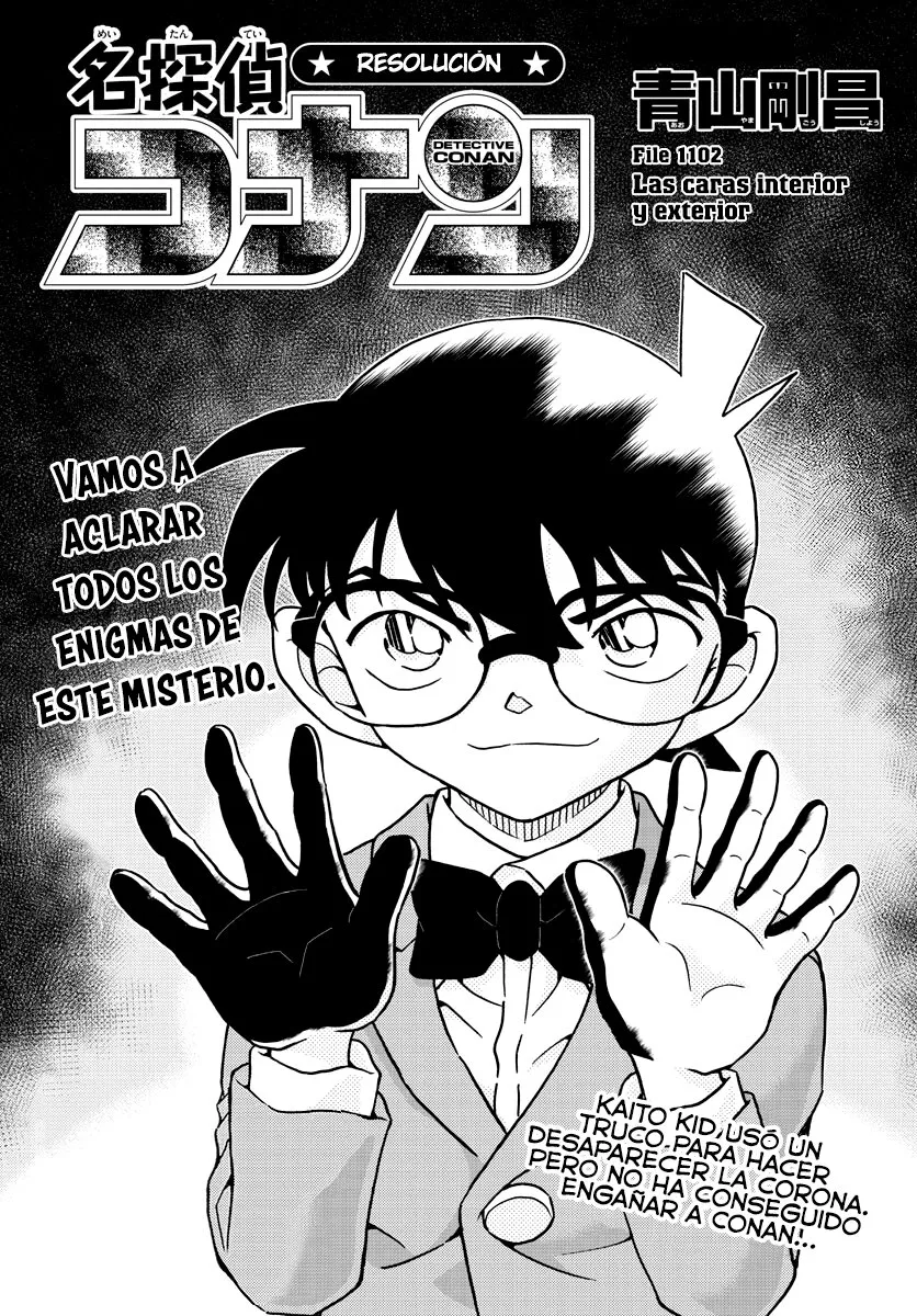 Detective Conan Capítulo 1102 en Línea - página 1