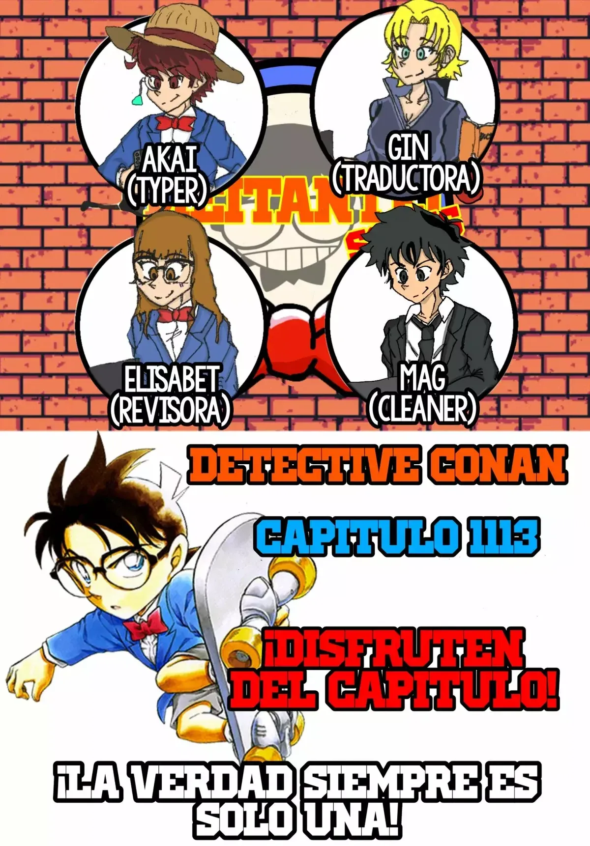 Detective Conan Capítulo 1113 en Línea - página 1