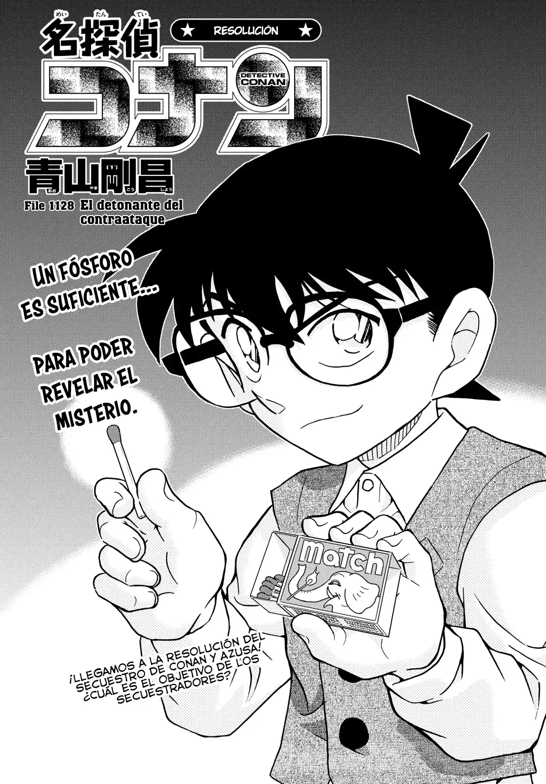 Detective Conan Capítulo 1128 en Línea - página 1