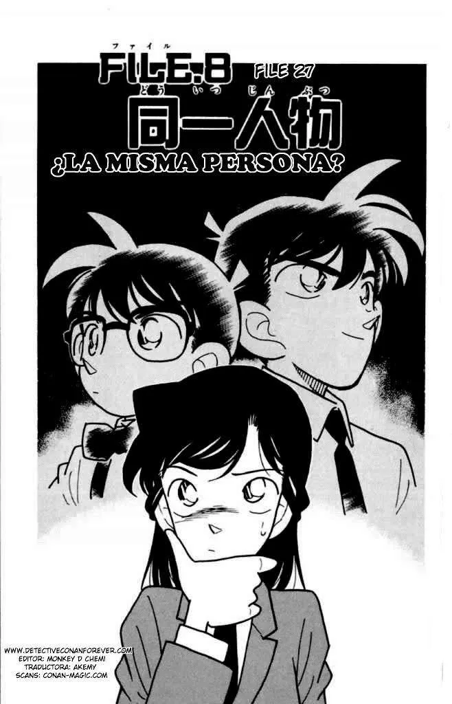Detective Conan Capítulo 27 en Línea - página 1