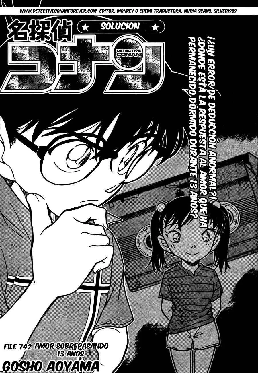 Detective Conan Capítulo 742 en Línea - página 1