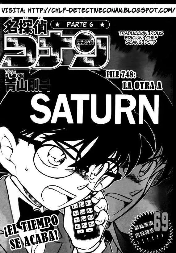 Detective Conan Capítulo 748 en Línea - página 1