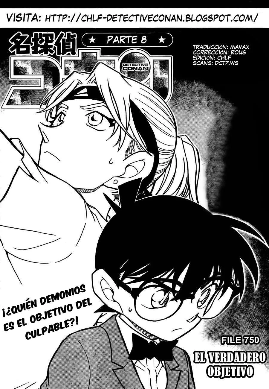 Detective Conan Capítulo 750 en Línea - página 1