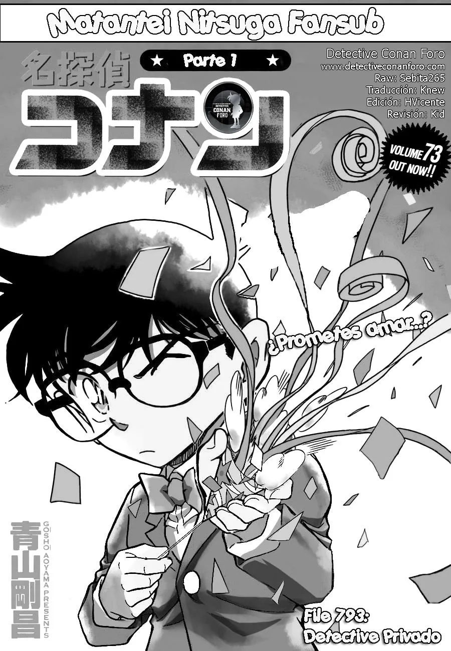 Detective Conan Capítulo 793 en Línea - página 1