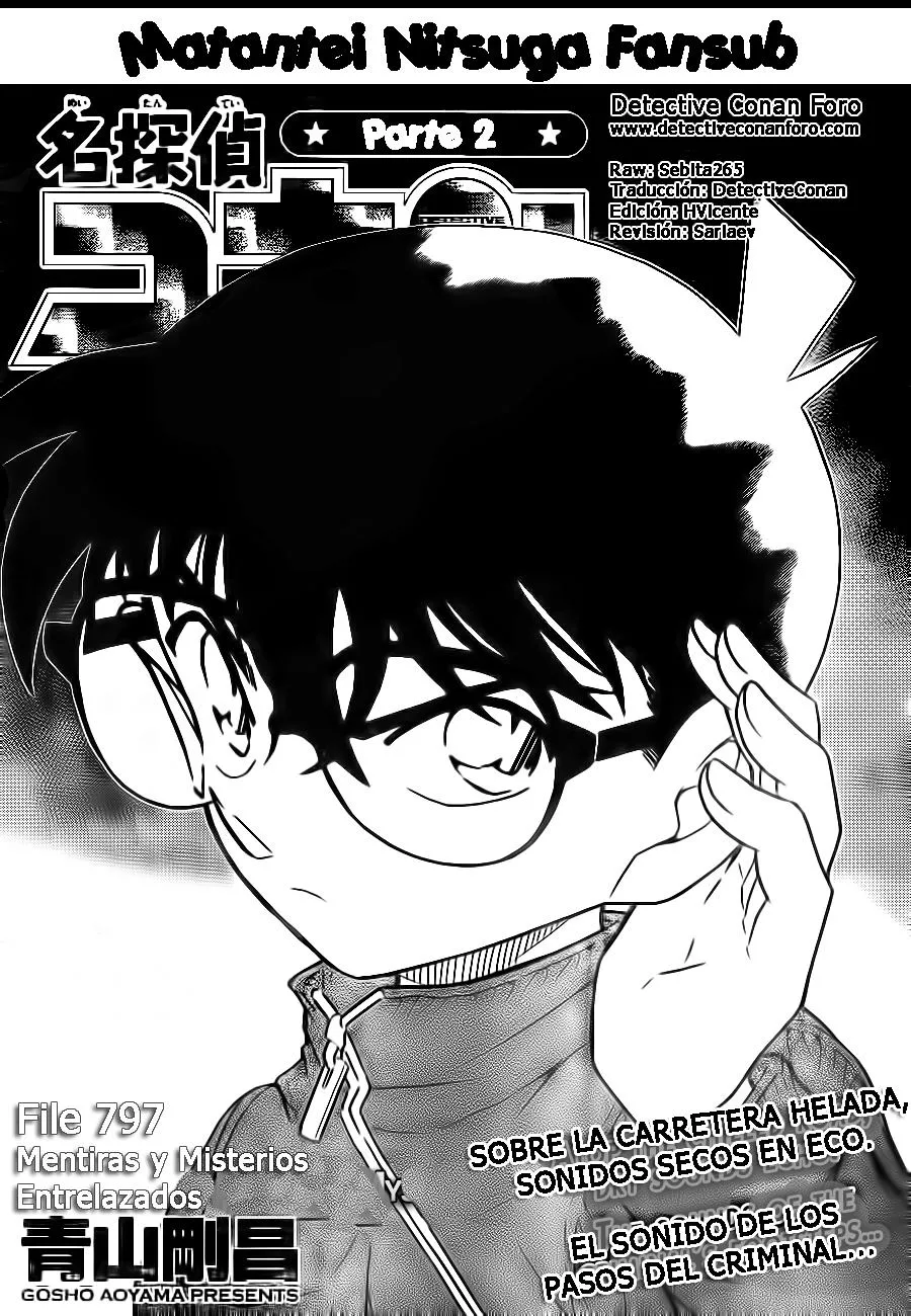Detective Conan Capítulo 797 en Línea - página 1