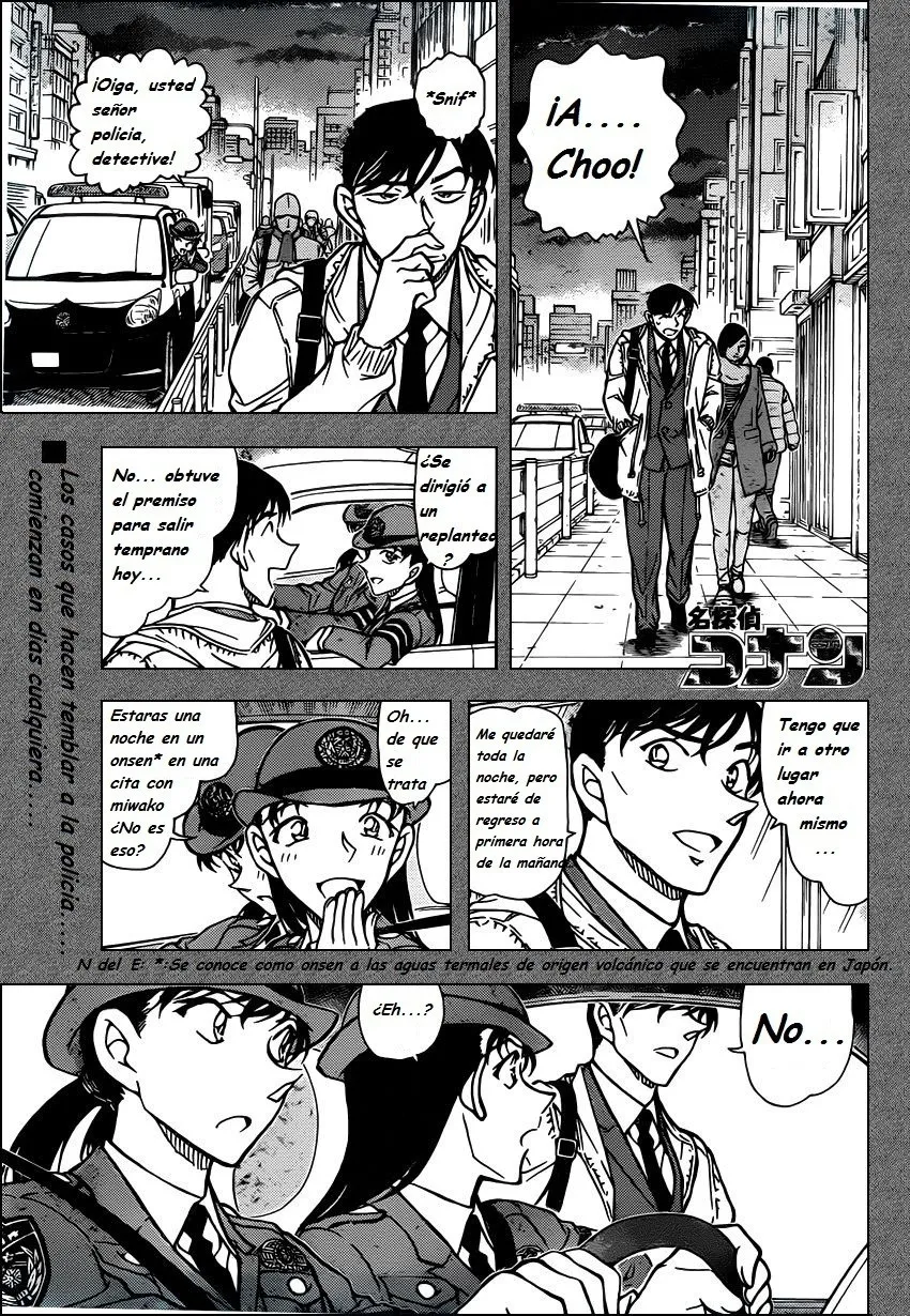 Detective Conan Capítulo 804 en Línea - página 1