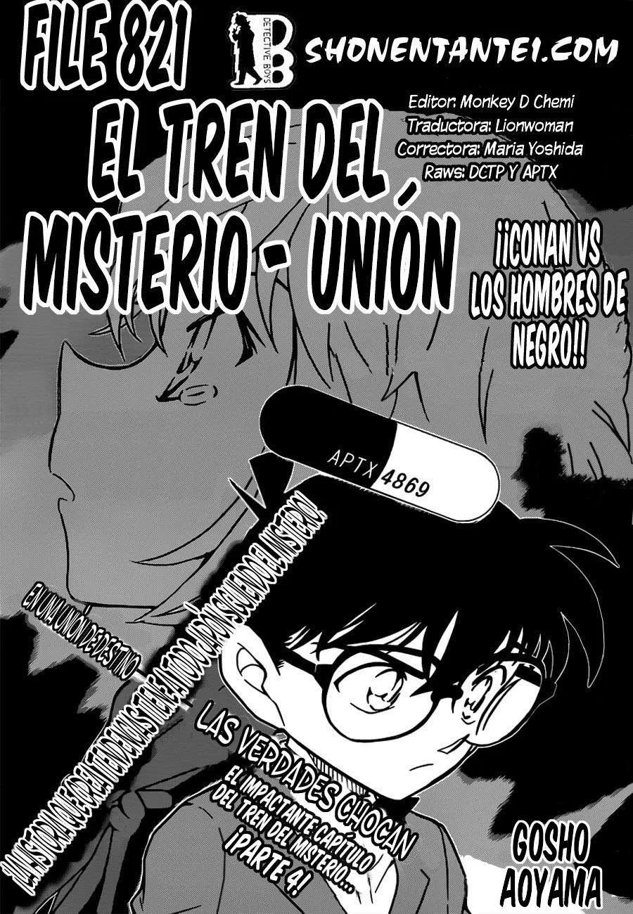 Detective Conan Capítulo 821 en Línea - página 1