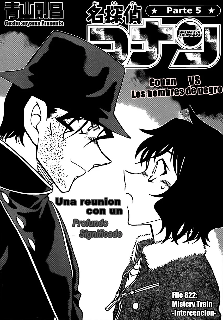 Detective Conan Capítulo 822 en Línea - página 1