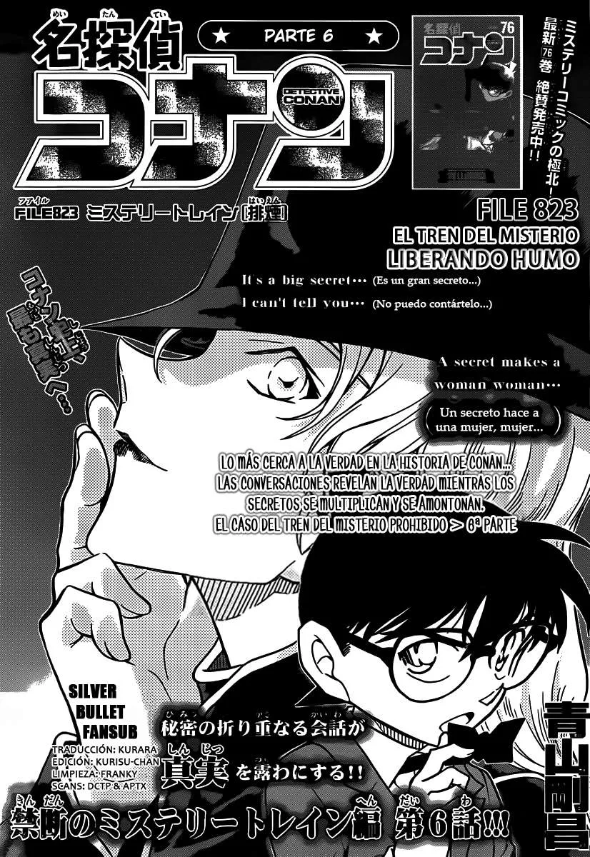 Detective Conan Capítulo 823 en Línea - página 1