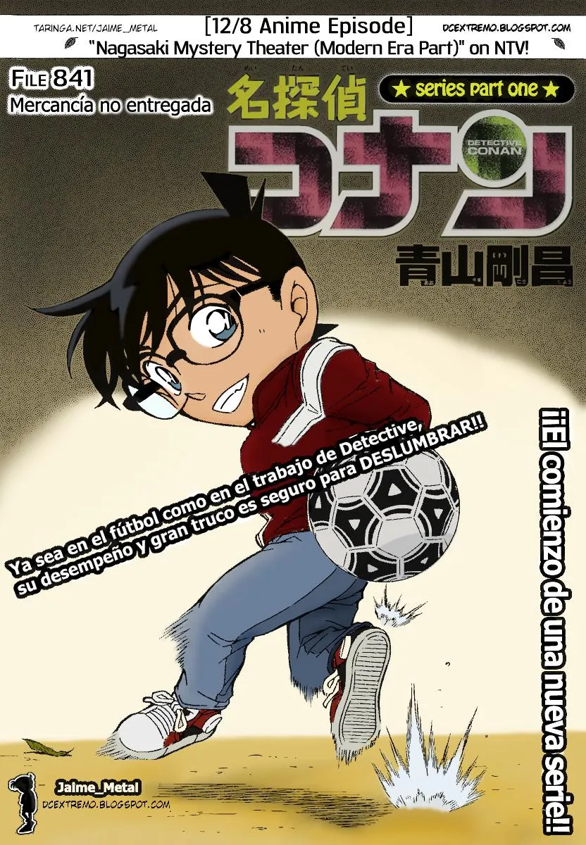 Detective Conan Capítulo 841 en Línea - página 1
