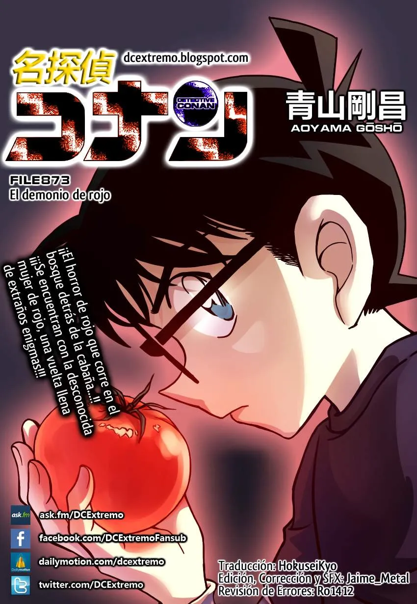 Detective Conan Capítulo 873 en Línea - página 1