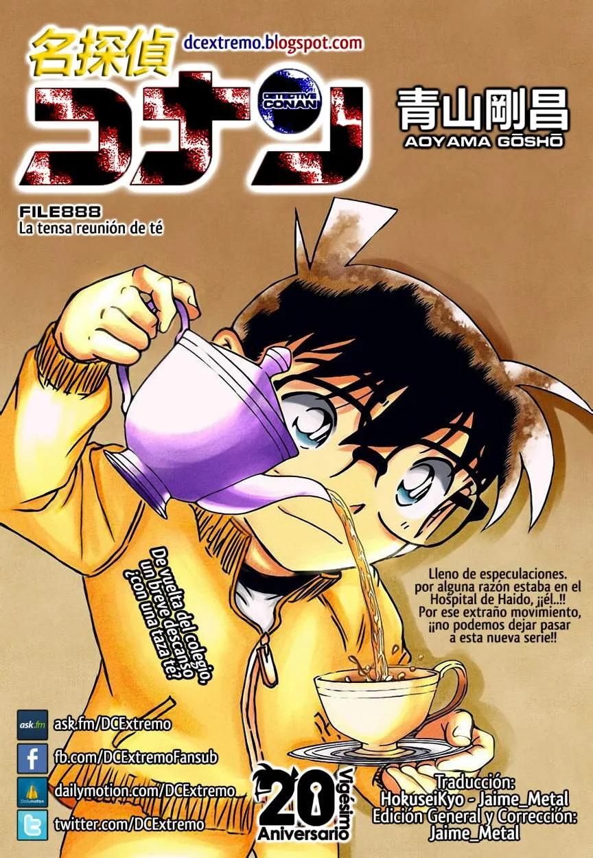 Detective Conan Capítulo 888 en Línea - página 1