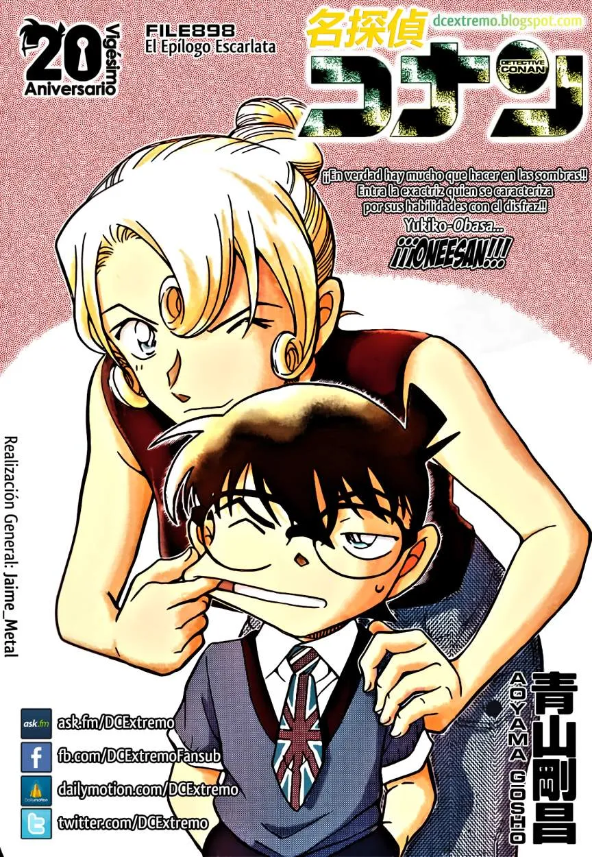 Detective Conan Capítulo 898 en Línea - página 1