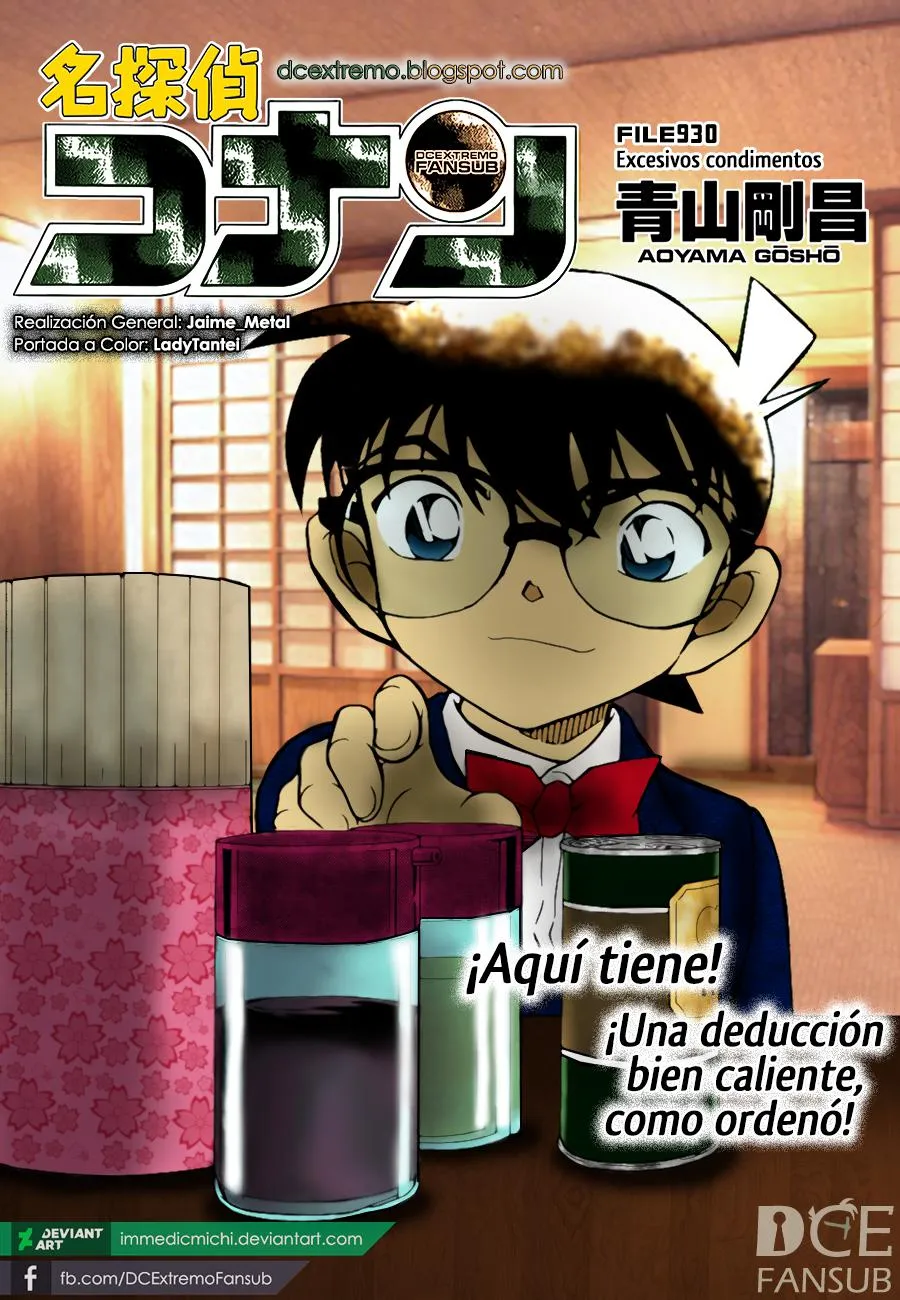 Detective Conan Capítulo 930 en Línea - página 1