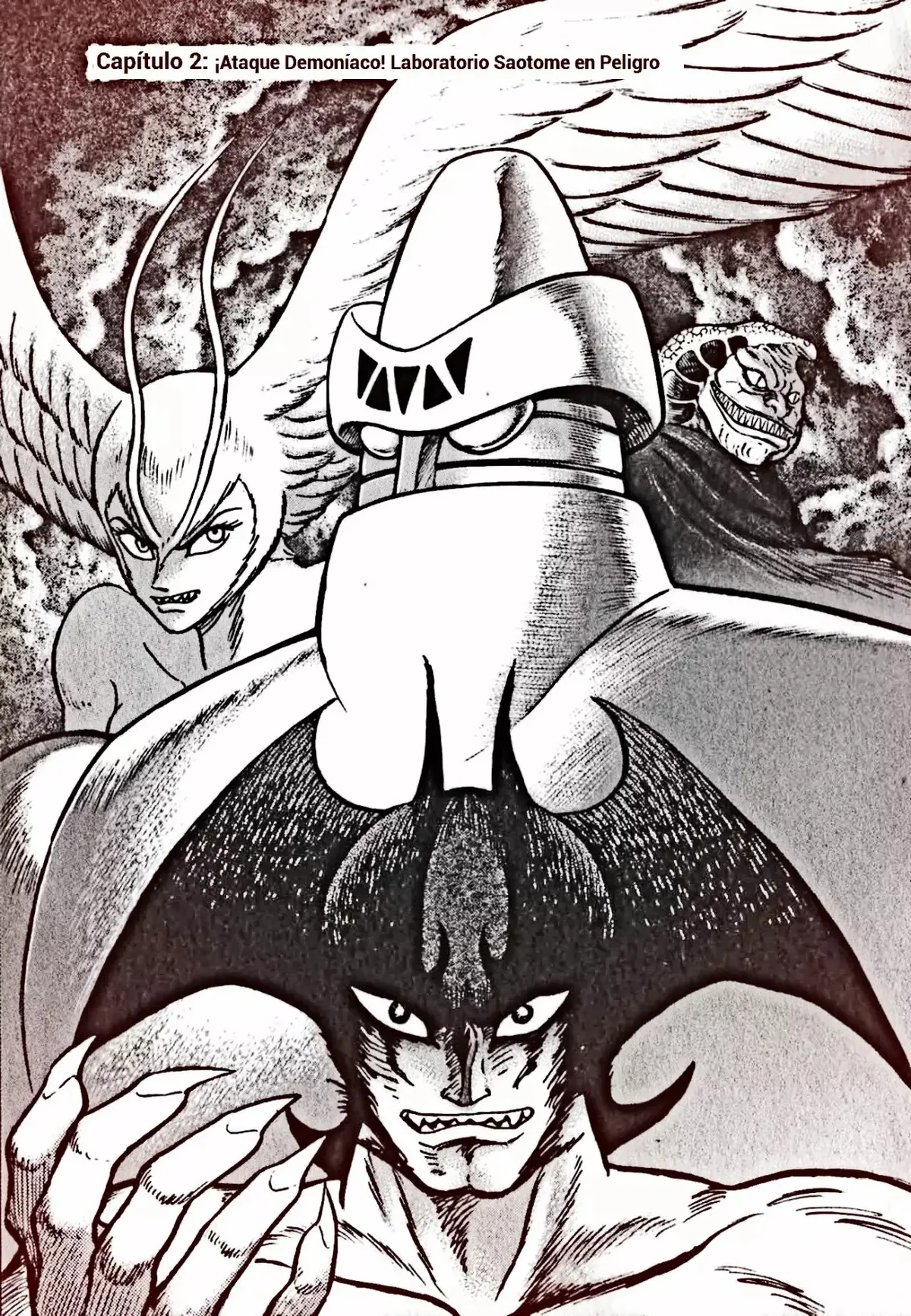 DEVILMAN VS GETTER ROBO Capítulo 2 en Línea - página 1