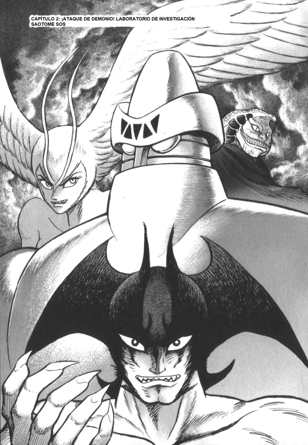 DEVILMAN VS GETTER ROBO Capítulo 2.01 en Línea - página 1