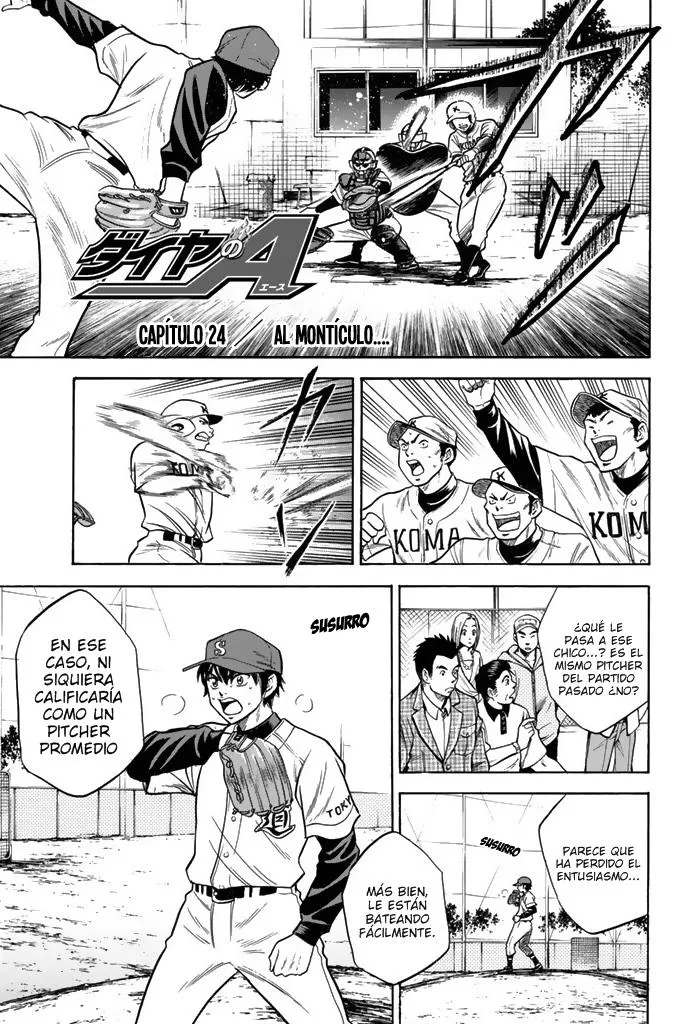 Diamond no Ace Capítulo 24 en Línea - página 1