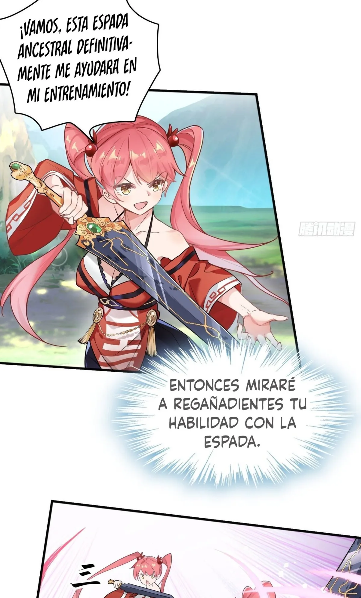 Diario de la Convivencia del Espíritu de la Espada Capítulo 1 en Línea - página 49