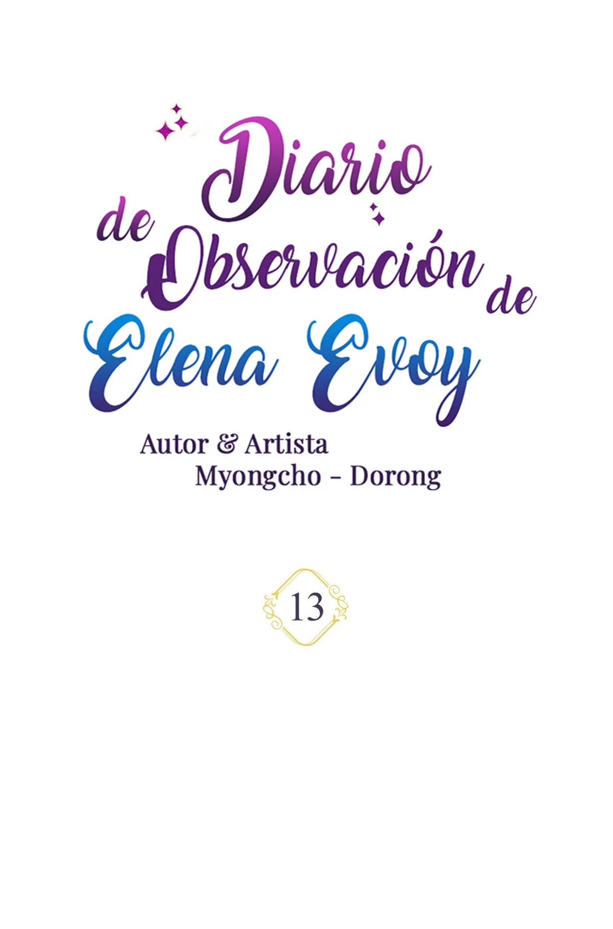 Diario de observación de Elena Evoy Capítulo 13 en Línea - página 34