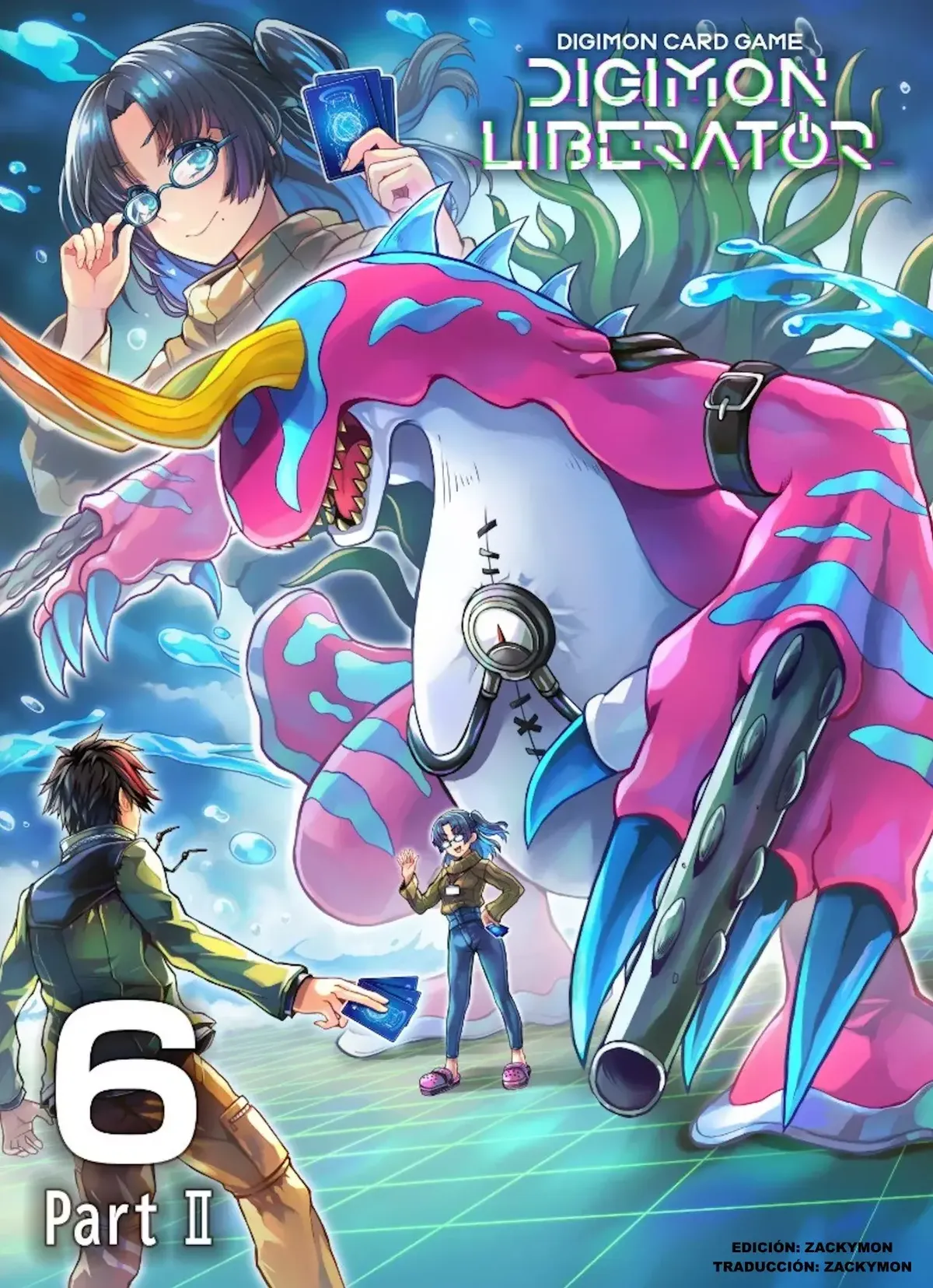 Digimon Liberator Capítulo 6.2 en Línea - página 1