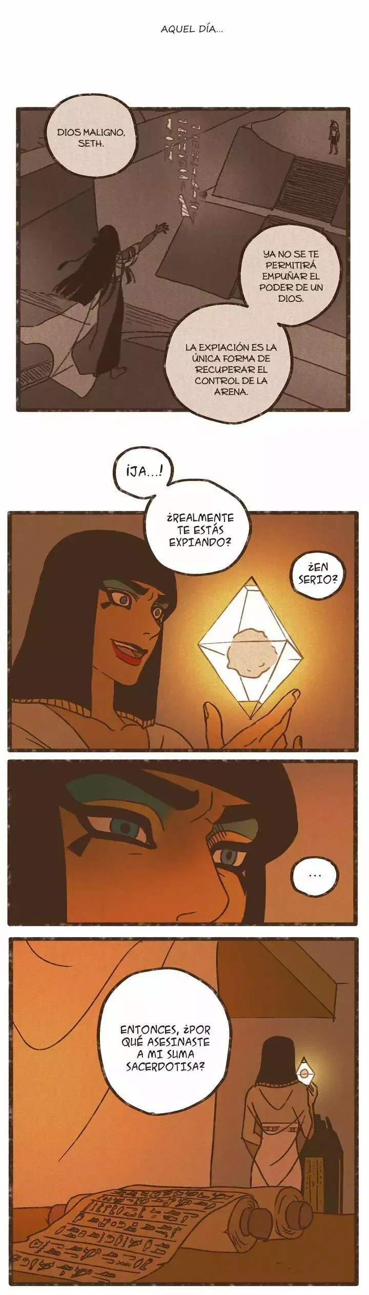 DIOSES DE EGIPTO Capítulo 100 en Línea - página 10