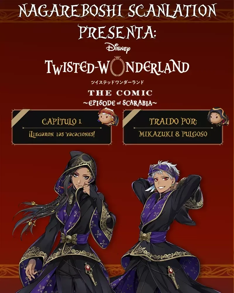 Disney Twisted Wonderland -The Comic- ~Episode of Scarabia~ Capítulo 1 en Línea - página 1