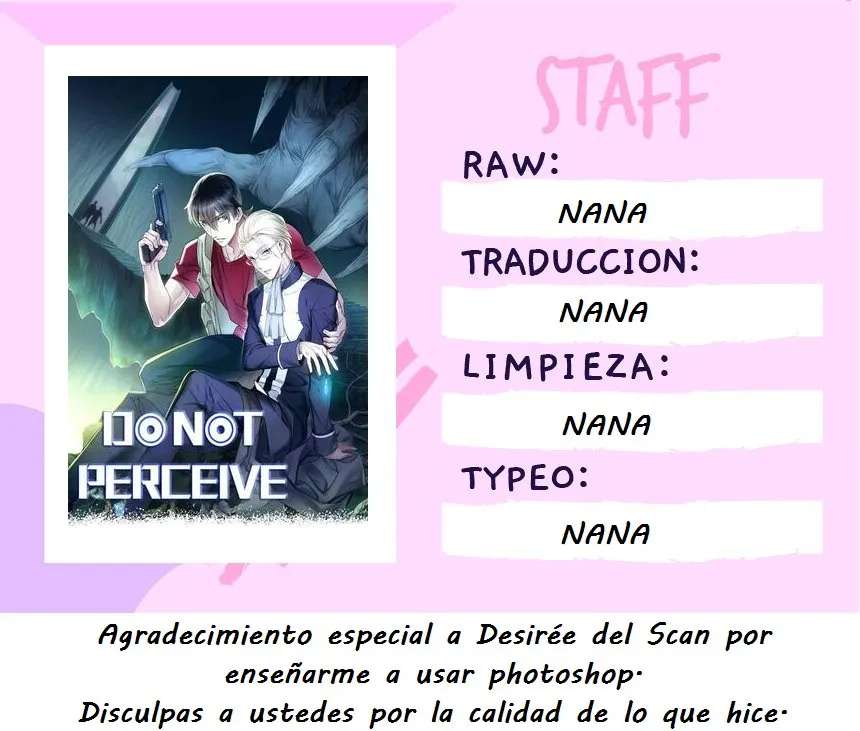 Do not perceive Capítulo 16 en Línea - página 2