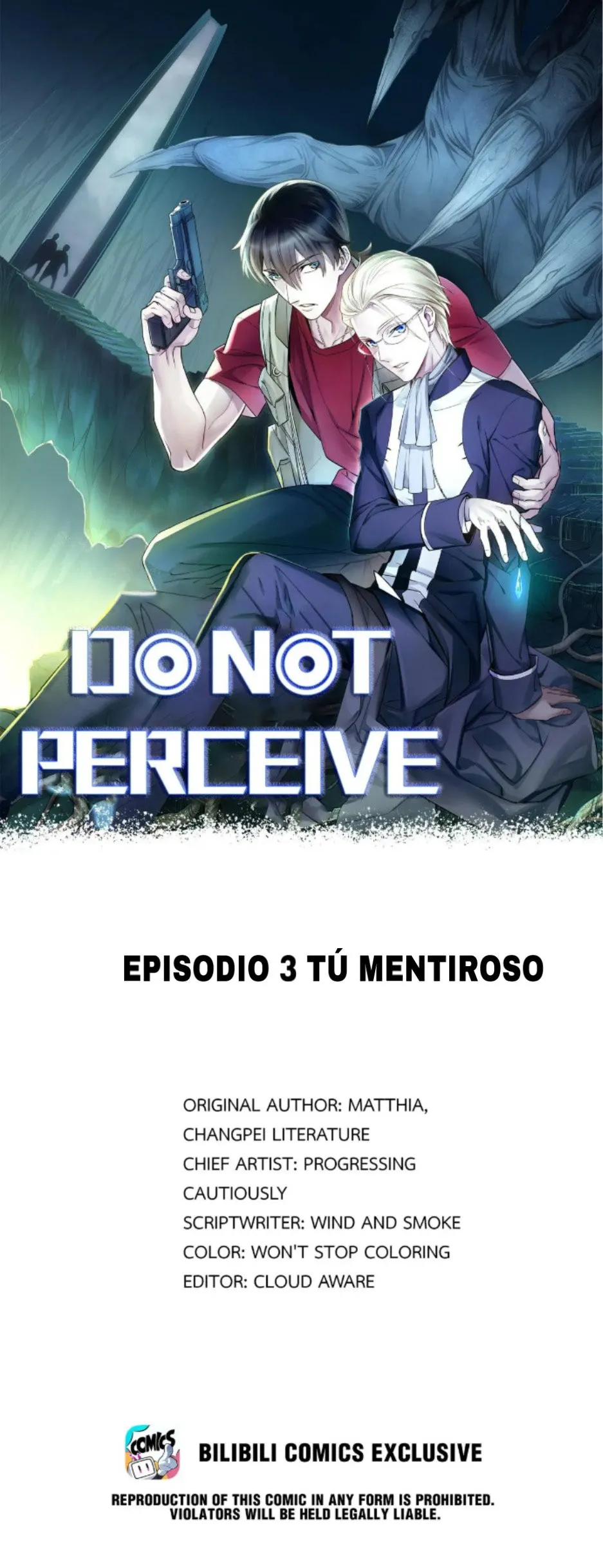 Do not perceive Capítulo 3 en Línea - página 1