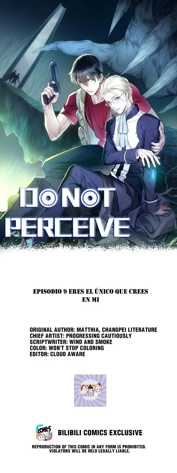 Do not perceive Capítulo 9 en Línea - página 1