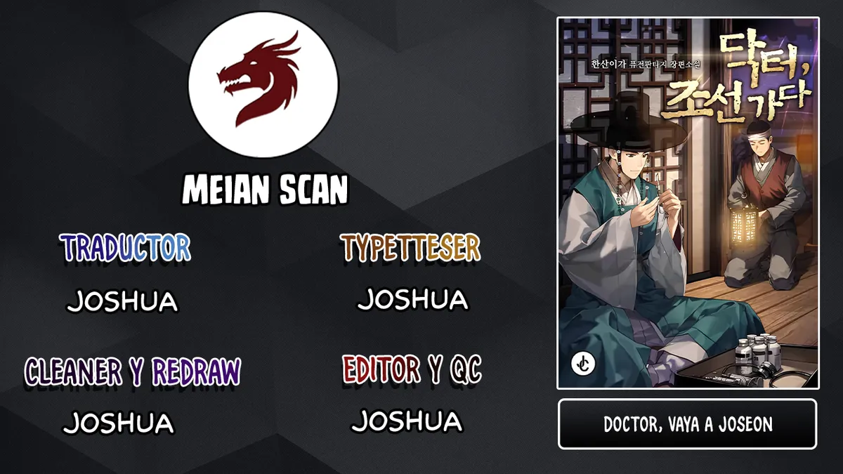 Doctor, vaya a Joseon Capítulo 5 en Línea - página 1