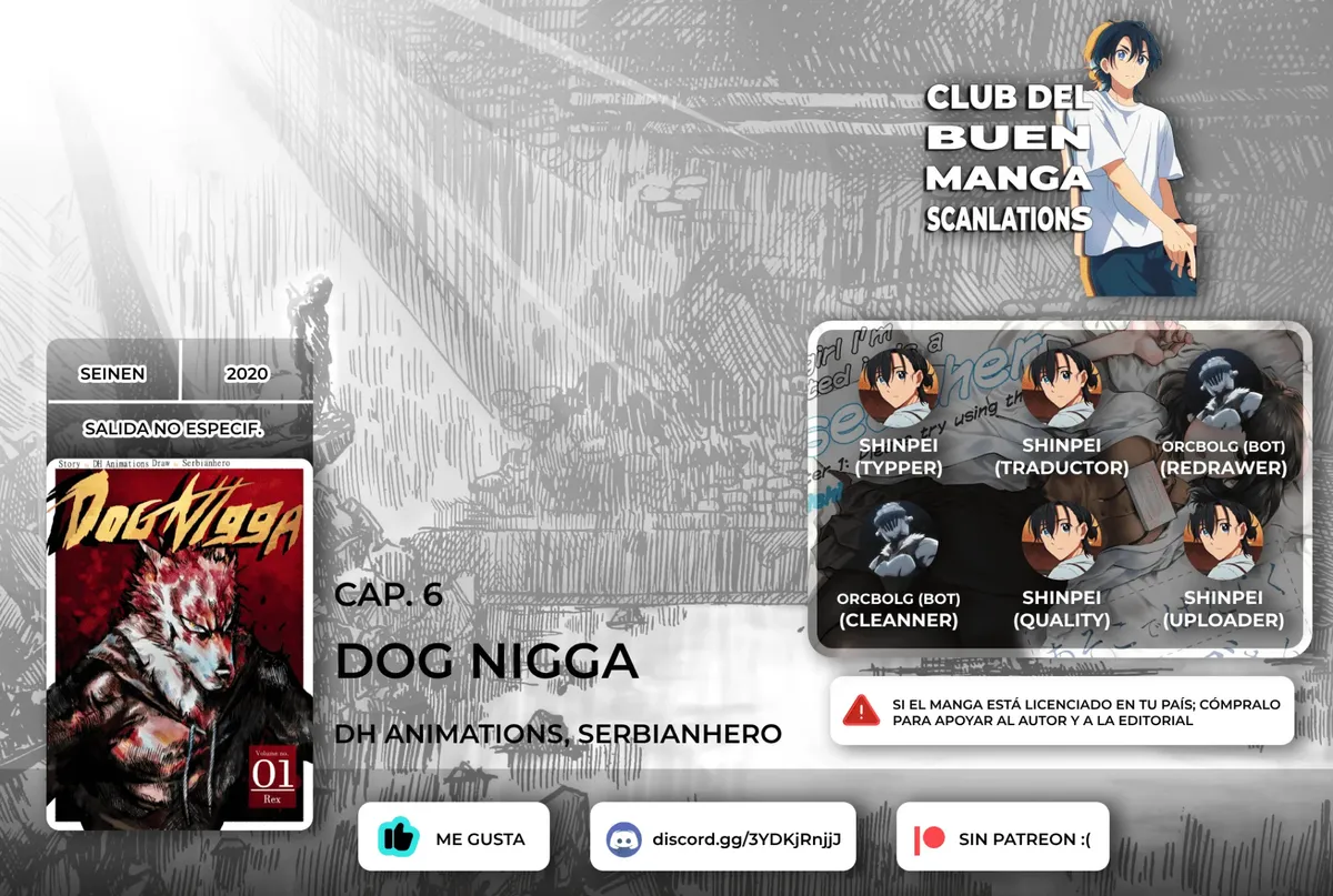 Dog Nigga Capítulo 6 en Línea - página 1