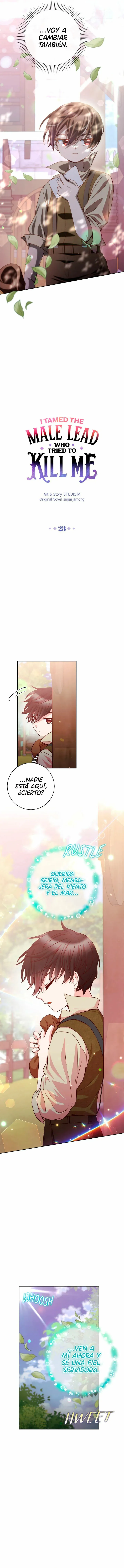 Domestiqué Al Protagonista Masculino Que Intentó Matarme Capítulo 23 en Línea - página 5