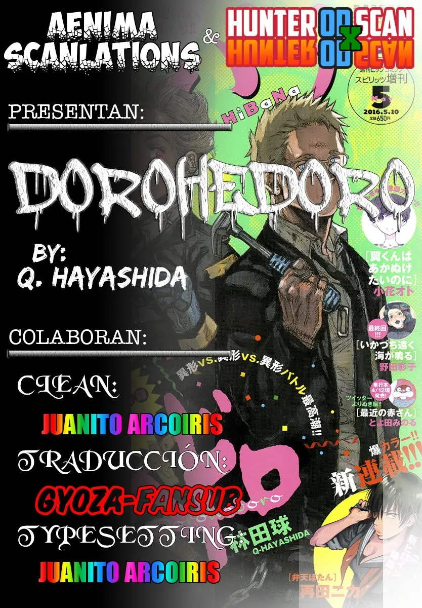 Dorohedoro Capítulo 144 en Línea - página 1