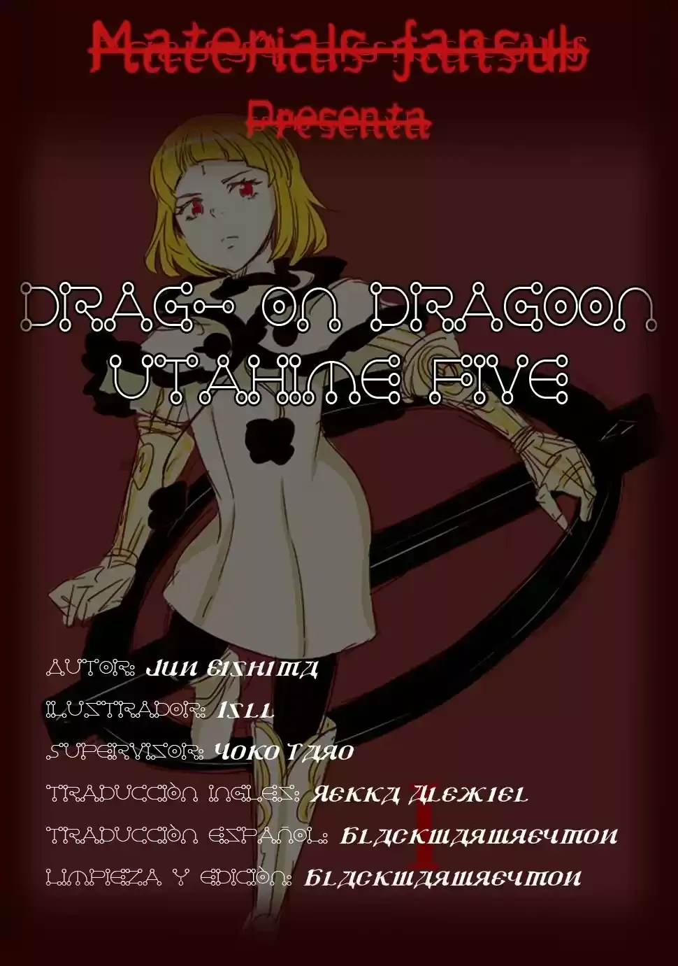 Drag-On Dragoon - Utahime Five Capítulo 2 en Línea - página 1