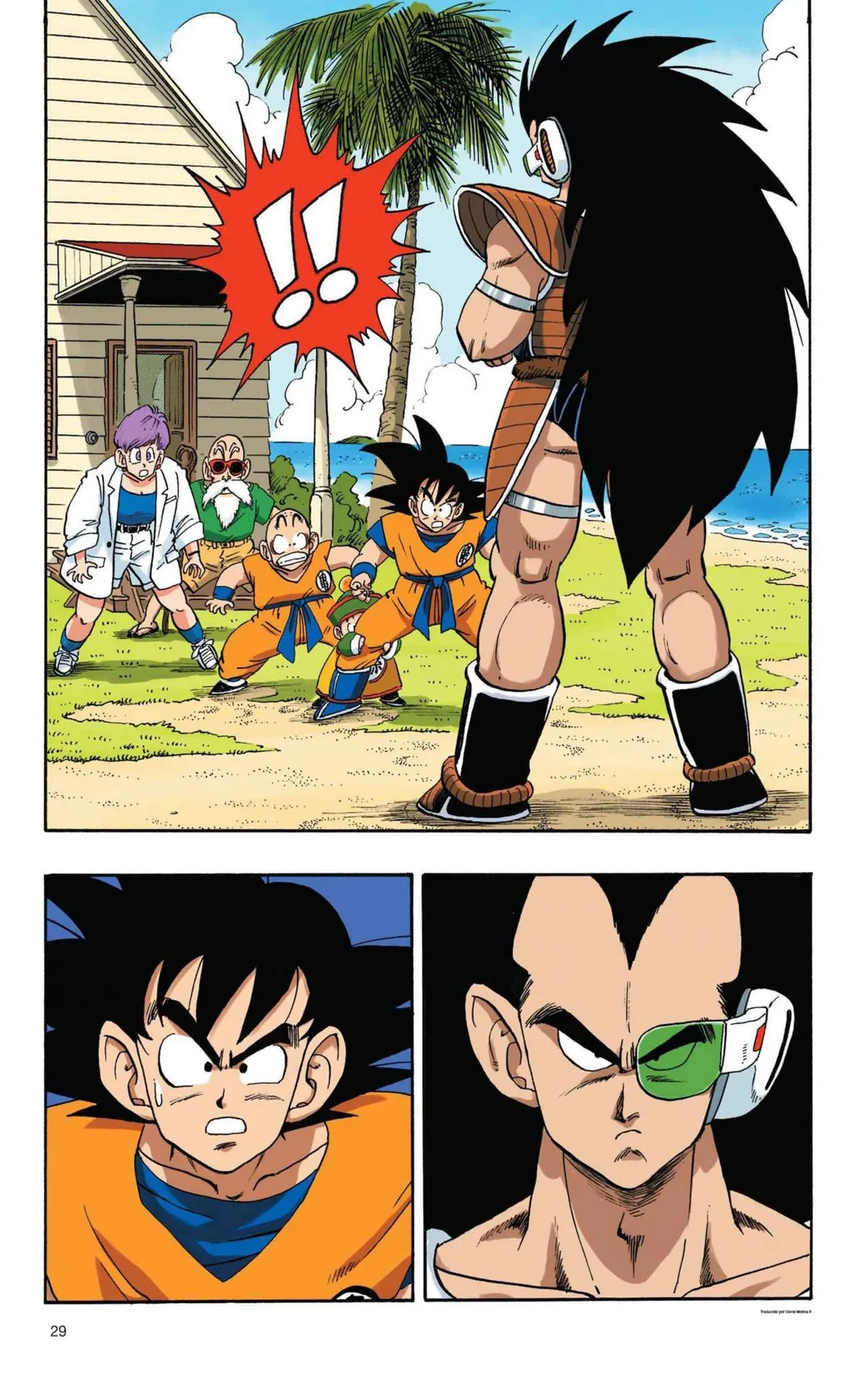 Dragon Ball Full Color Saiyan Arc Capítulo 1 en Línea - página 32