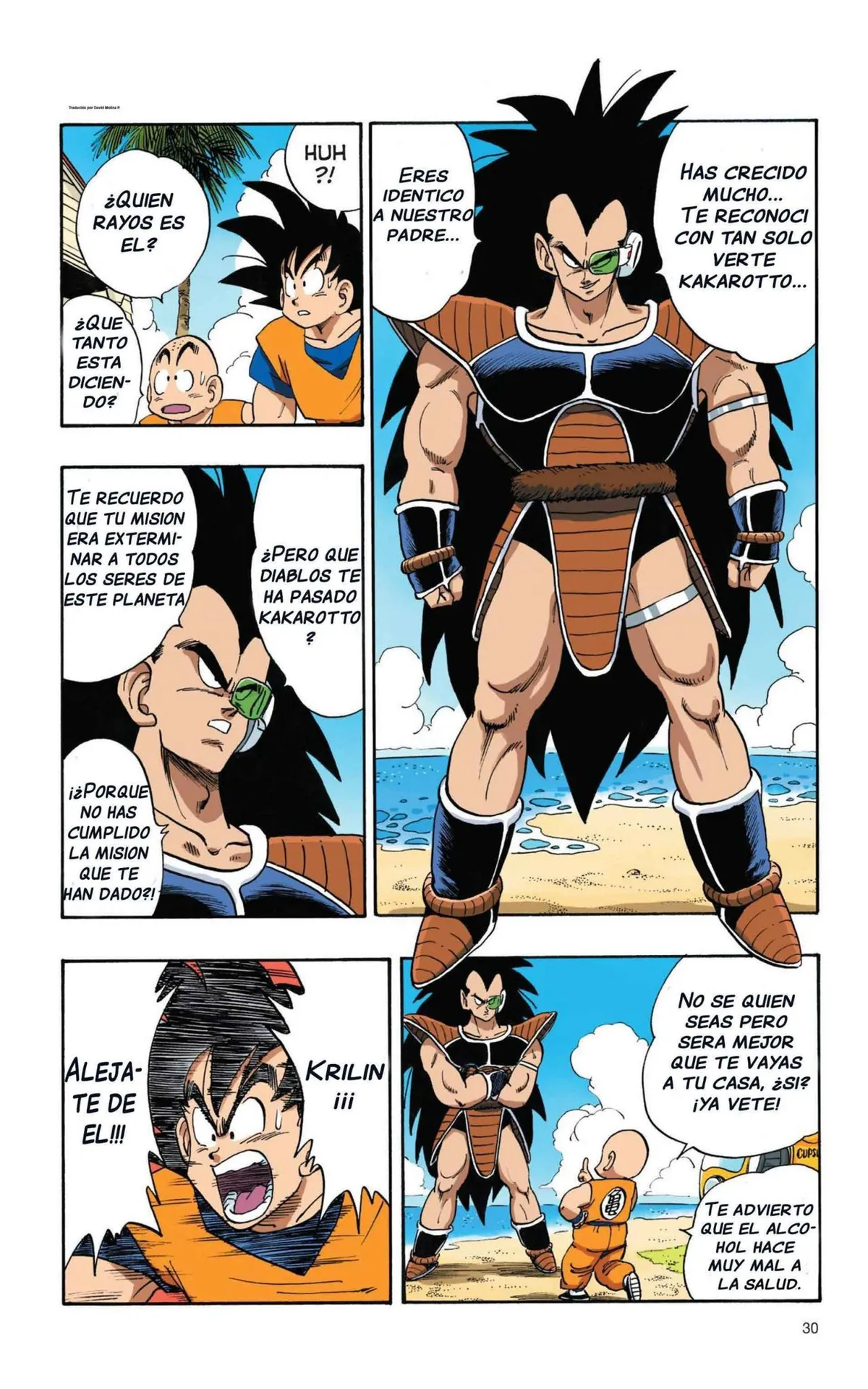 Dragon Ball Full Color Saiyan Arc Capítulo 1 en Línea - página 33