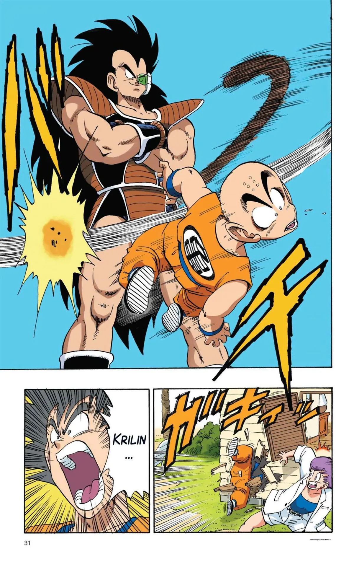 Dragon Ball Full Color Saiyan Arc Capítulo 1 en Línea - página 34