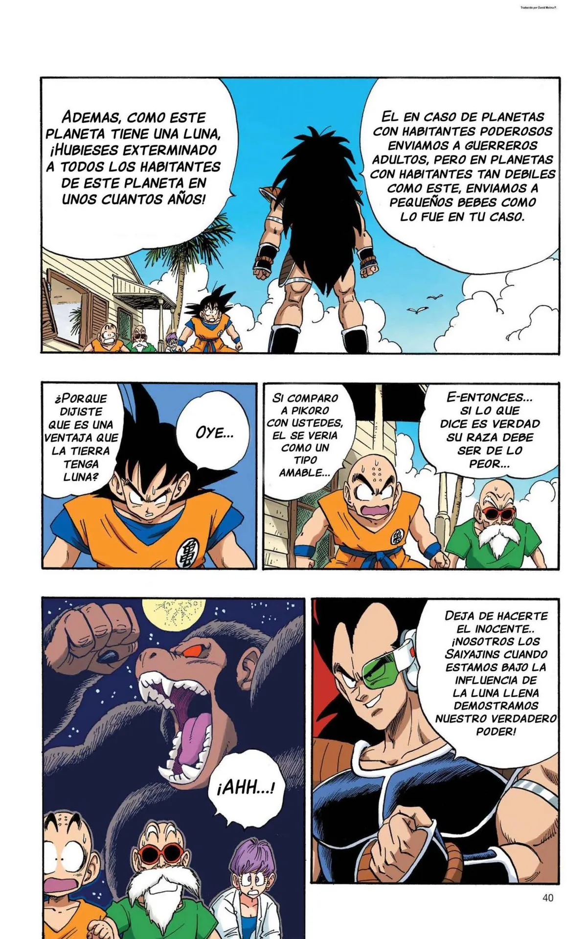 Dragon Ball Full Color Saiyan Arc Capítulo 1 en Línea - página 44