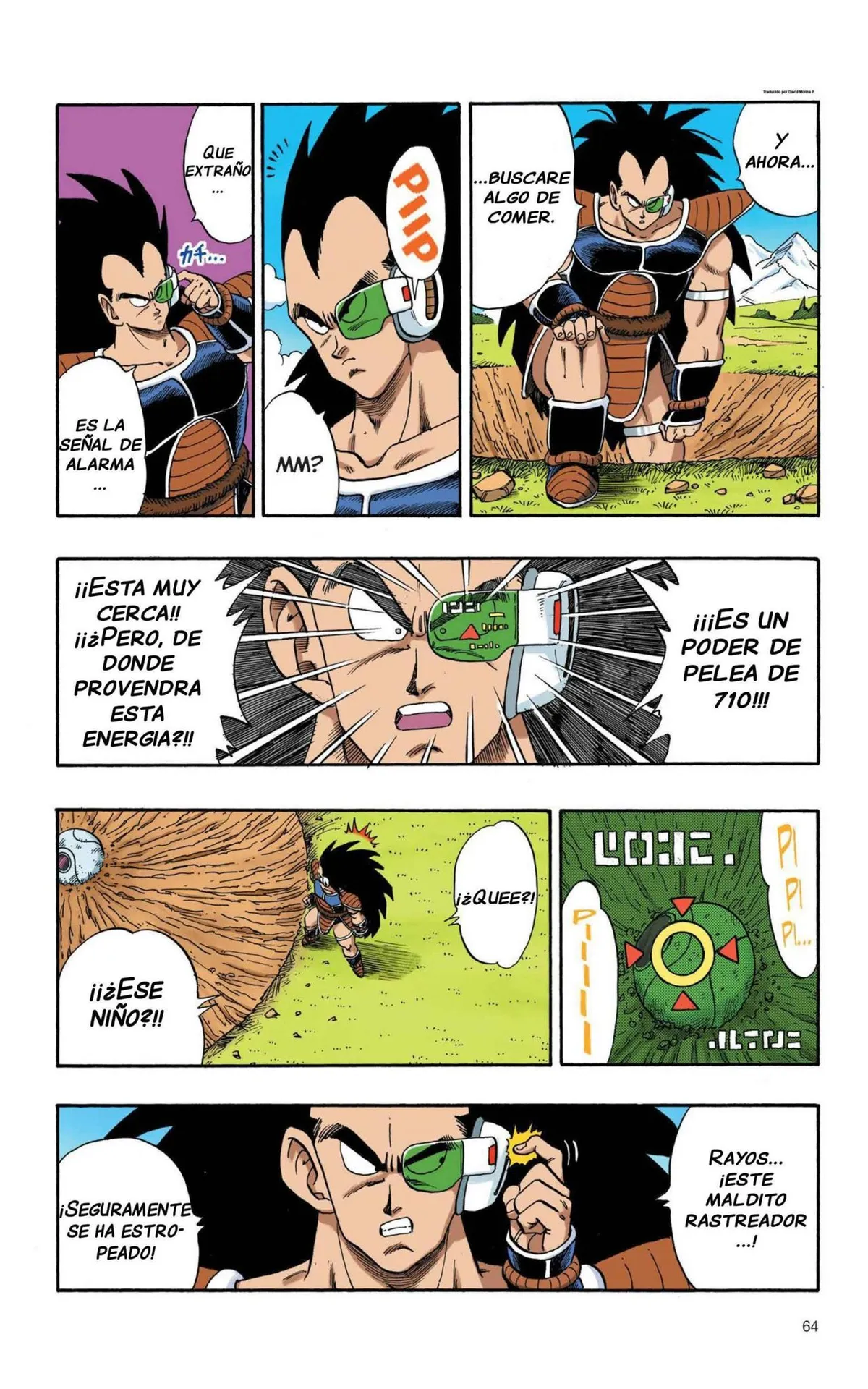 Dragon Ball Full Color Saiyan Arc Capítulo 1 en Línea - página 70
