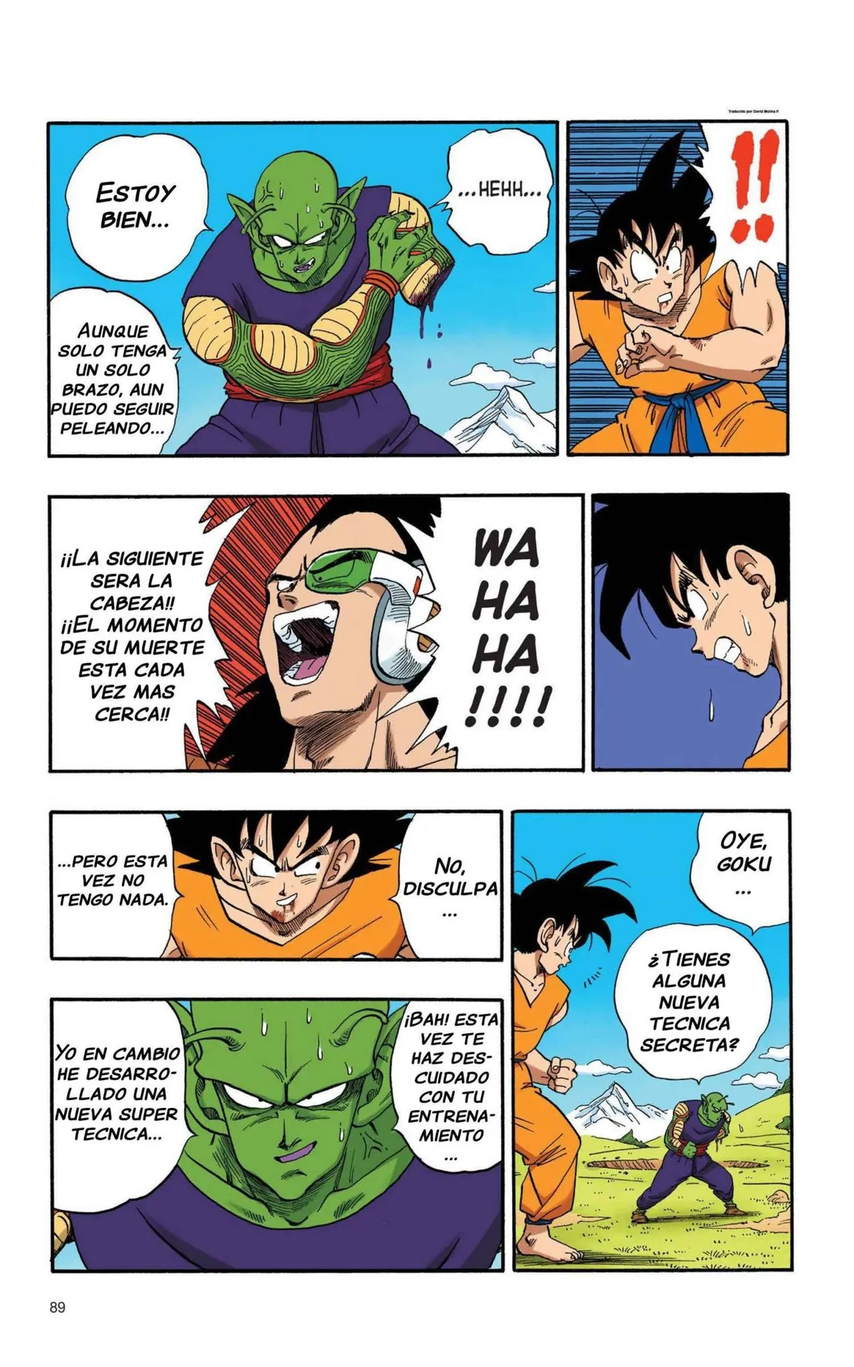 Dragon Ball Full Color Saiyan Arc Capítulo 1 en Línea - página 96