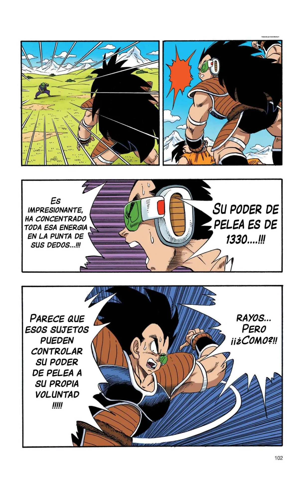 Dragon Ball Full Color Saiyan Arc Capítulo 1 en Línea - página 110