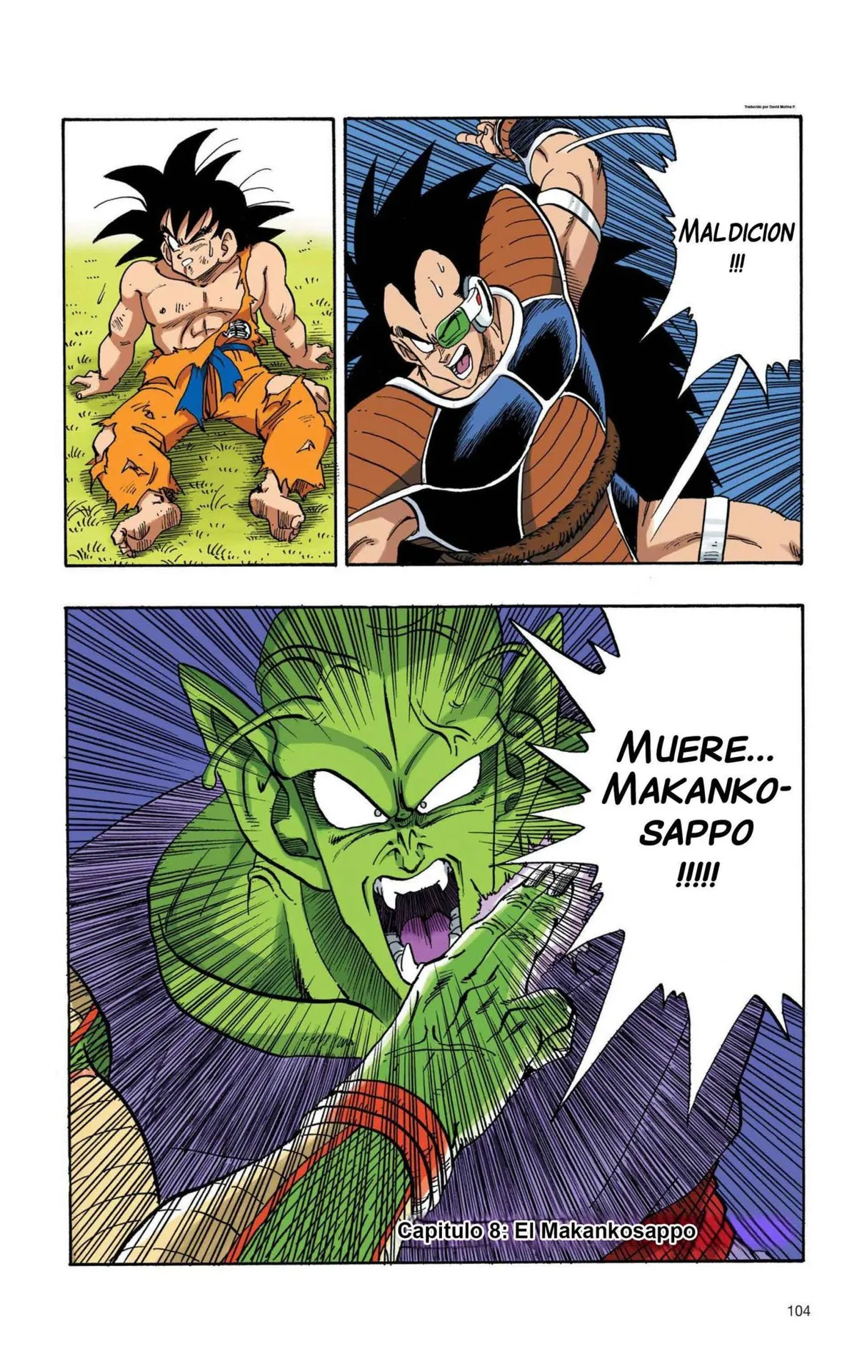 Dragon Ball Full Color Saiyan Arc Capítulo 1 en Línea - página 113