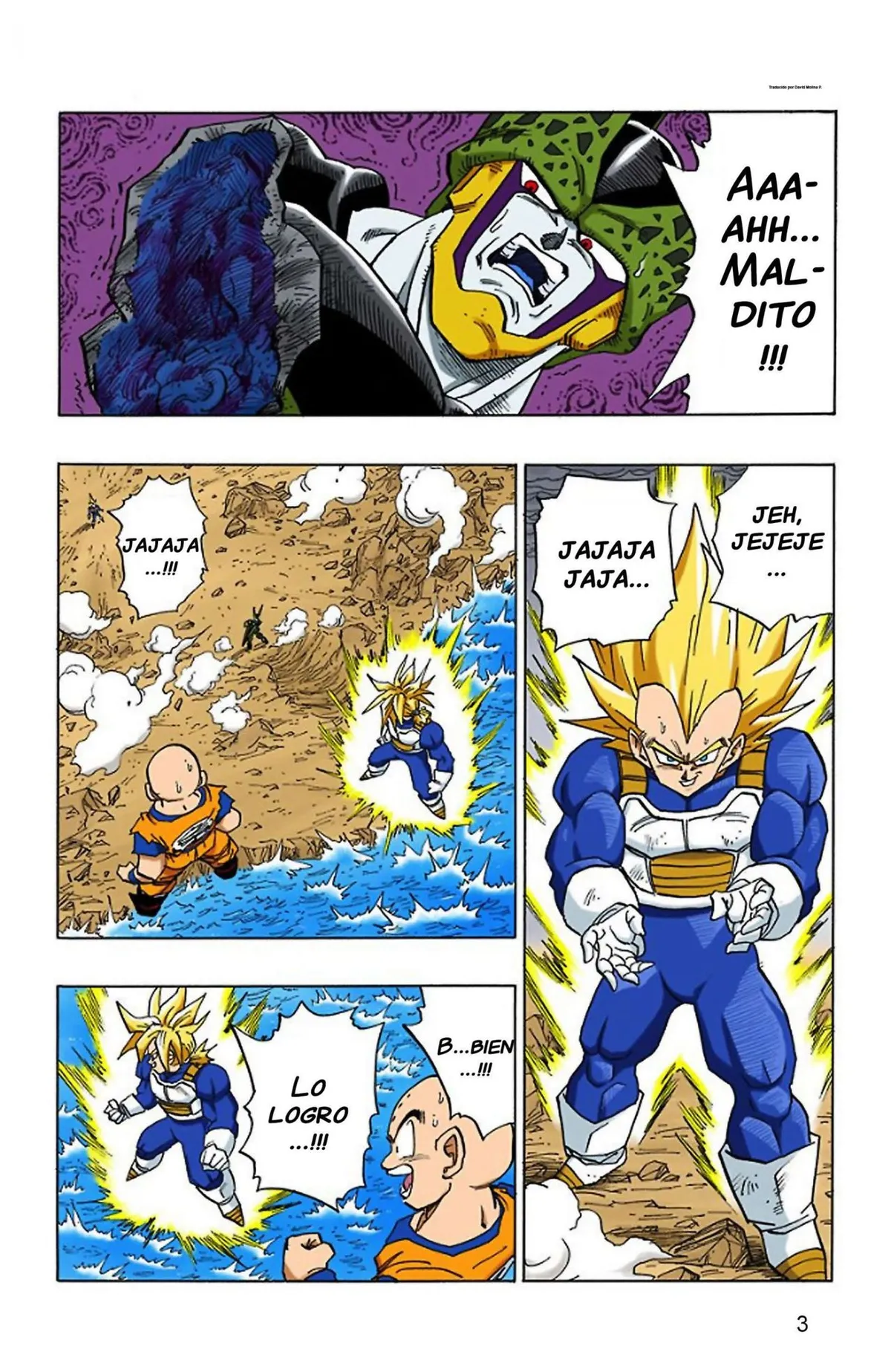 Dragon Ball Full Color Saiyan Arc Capítulo 19 en Línea - página 5